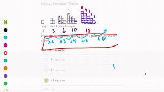 Khan Academy Tutorial: patterns with shapes