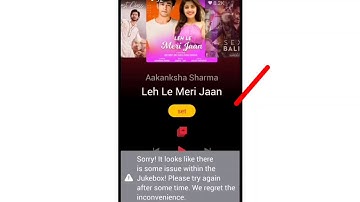 Vi Callertunes Fix Sorry! It looks like there is some issue within the jukebox! issue problem solve