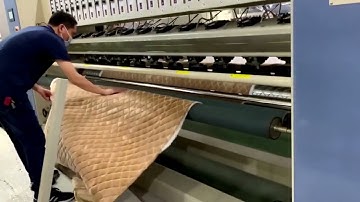 Richpeace Ultrasonic quilting Machine Testing before Delivery