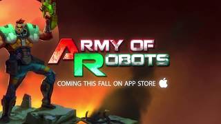 ARMY OF ROBOTS - Augmented Reality Game for iOS screenshot 1