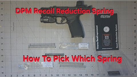 DPM Recoil Spring Review + How to Choose Poundage