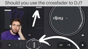 Should you use the crossfader to DJ | Djay Pro AI Crossfader Tutorial