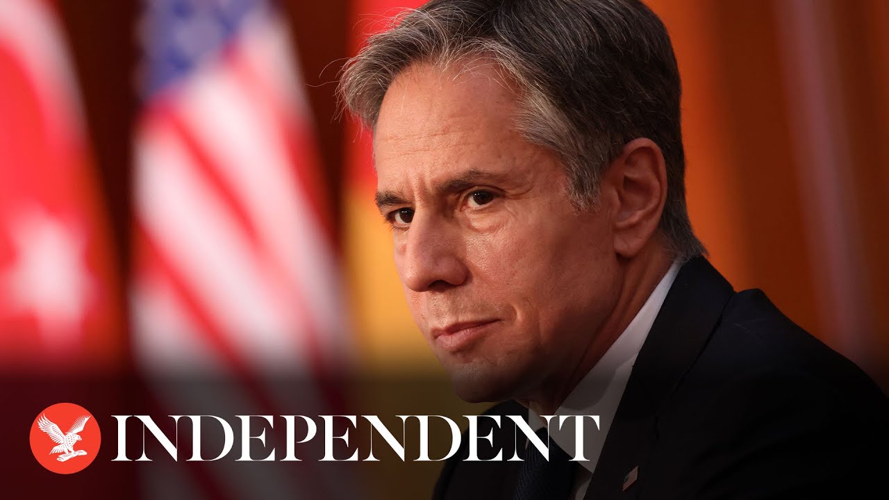 Watch: Blinken addresses US mayors conference in Washington DC | The  Independent