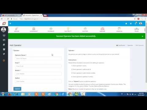 Apna CSC New Portal में Operator Add कैसे करते है