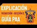 Guía PAA 2021B Explicada UdeG / ITESM / ITAM - Redacción