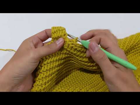 Video: How To Crochet Armhole Loops