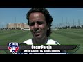 FCD Juniors train with First Team Reserves