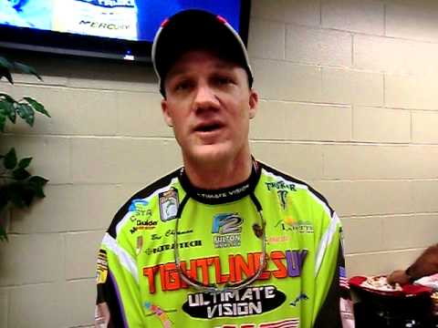 Brent Chapman in second after Day 2 of 2011 Bassmaster Classic