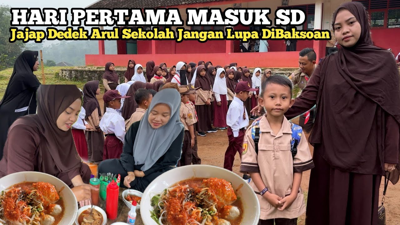 KEHIDUPAN DIDESA‼️HARI PERTAMA DEDEK ARUL MASUK SD