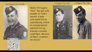 Earl Tex Hale Easy Company, 506th parachute infantry regiment, 101st airborne division WW2 WWII