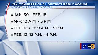 Here’s how to vote early for the 4th Congressional District special election in Richmond
