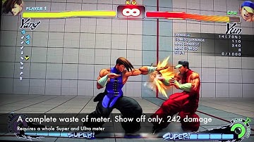 SSF4: AE Yang combos