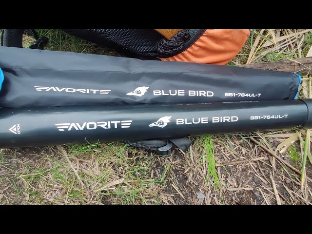 Canne à Pêche Ultra Légère Favorite Blue Bird BB1-762UL-T - Neuf Sous Blister
