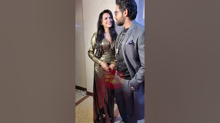 Gaurav Khanna with his wife attended the award function in their style💫