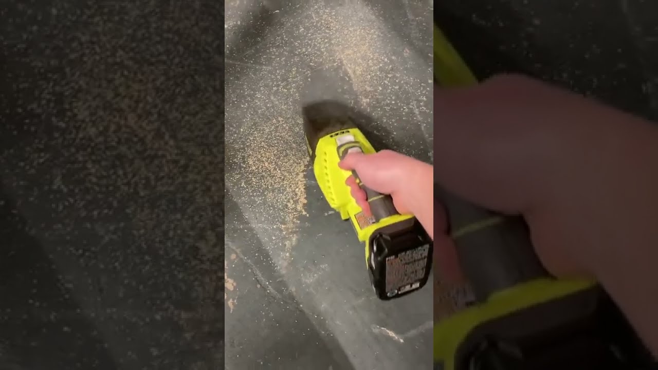 Ryobi Evercharge Hand Vacuum in action P714TH Ultimatetoolreviews YouTube