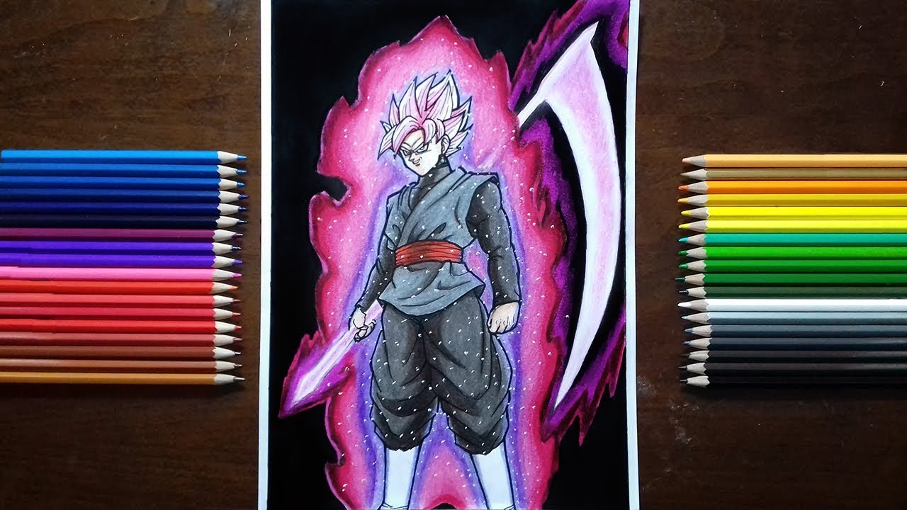 Goku Black SSJ rosé - Desenho de buiatchakaaa - Gartic