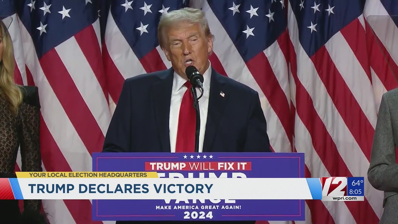 Donald Trump elected 47th president of the United States - YouTube
