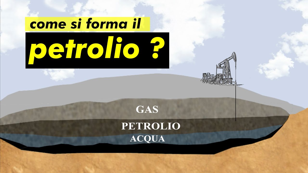 Cos'è il PETROLIO e come si forma un GIACIMENTO - YouTube