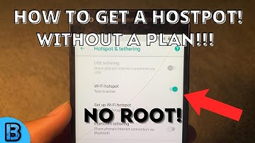 How To Turn on Mobile Hotspot Without a Plan! (No Root) UNPATCHED
