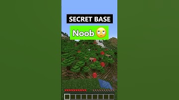 Minecraft: Which secret base was the best? 🤔 #shorts