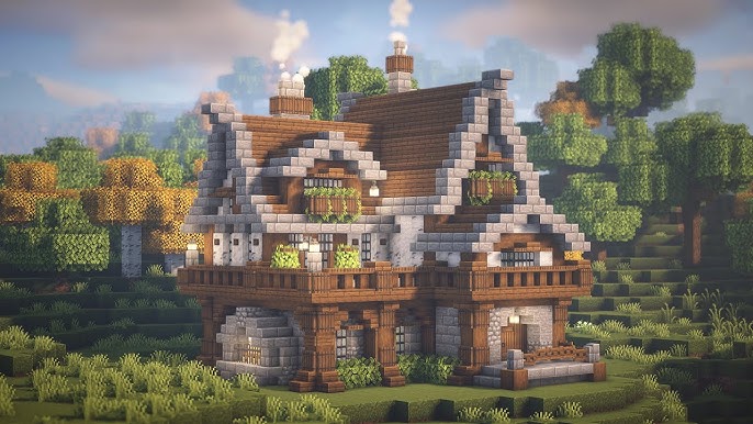 Fastupload.io a X: Minecraft Tutorial - Casa Moderna com Piscina Link:   #Casa #house #manyacraft #manyacraftcasas  #manyacrafthouse #manyacraftmansão #manyacraftmansõesmodernas  #minecraftbuildingmodernhouse