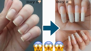 How to Grow Nails in 2 days || How to Grow Nails Fast || Basic Nail Art Tutorial screenshot 2