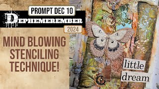 Check out this mind blowing STENCILING TECHNIQUE I found! 🎨 Let’s try it together!
