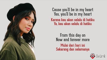 Thumbnail of You'll Be in My Heart - NIKI (Lirik Lagu Terjemahan) ~ TikTok Viral Cause you'll be in my heart