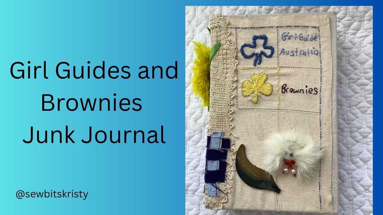 Girl Guide Journal #junkjournal Part 1 - YouTube