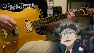 Black Clover OP 6 『Rakugaki Page - Kankaku Piero 』{TABS} Guitar Cover ブラッククローバー