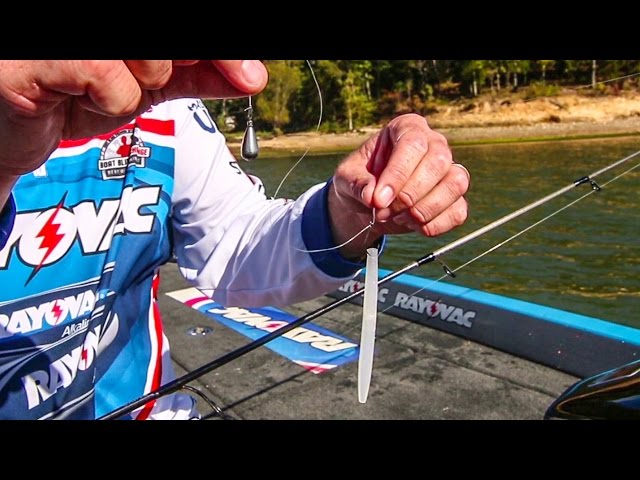 Make Your Drop Shot Imitate Shad & Suspended Baitfish 