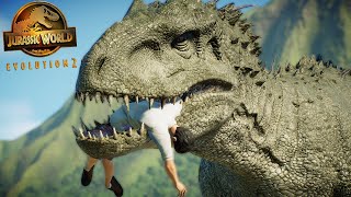 LIFE OF INDOMINUS REX  Jurassic World Evolution 2 [4K]