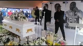 Cassper Nyovest Performs MONATE MPOLAYE at DJ Sumbody's Funeral Service