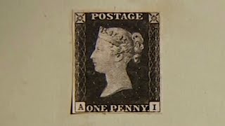 World’s 1st Postage Stamp Goes Up for Auction