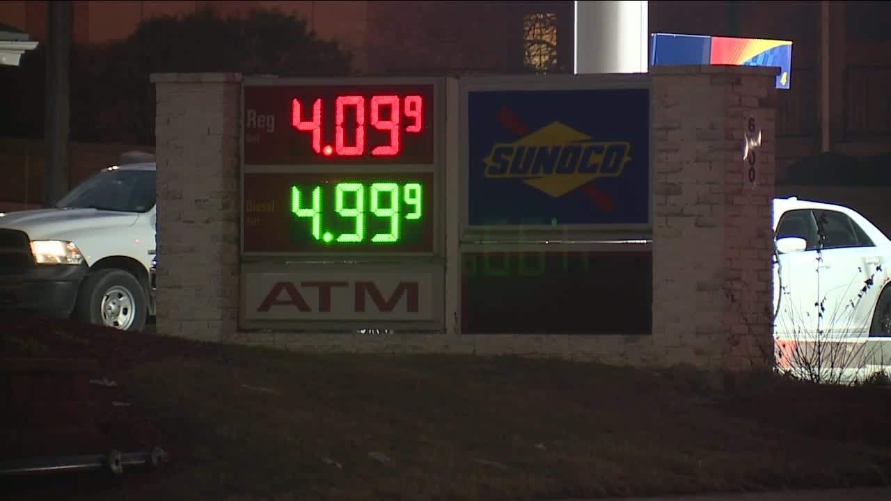 AAA says it's unclear when gas prices will begin to trend down - YouTube