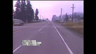 Driving On WA SR-99 North/South In 1982 (Fife, Milton)