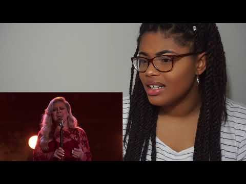 Kelly Clarkson - I Don't Think About You (Live on The Voice) // REACTION!!!