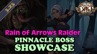 Bossing on Raider Rain of Arrows Path of Exile 3.23 Build Guide