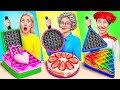 自分 vs おばあちゃんのチョコレートの食べ物 チャレンジ | 食用の戦い Multi DO Joy