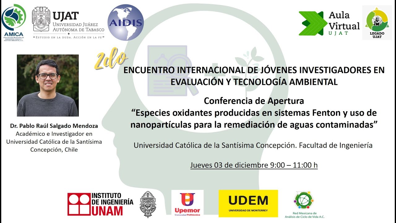 Conferencia 1 - Especies oxidantes producidas en sistemas Fenton y usos de nanopartículas