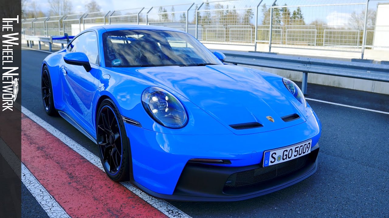 2022 Porsche 911 GT3 (PDK) | Shark Blue | Driving, Interior, Exterior