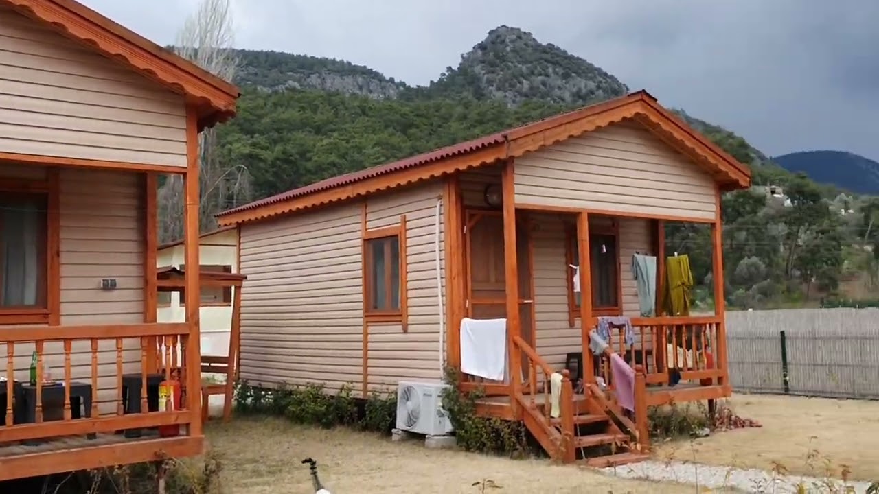 Muğla İnlice'de bungalow apartta konakladık