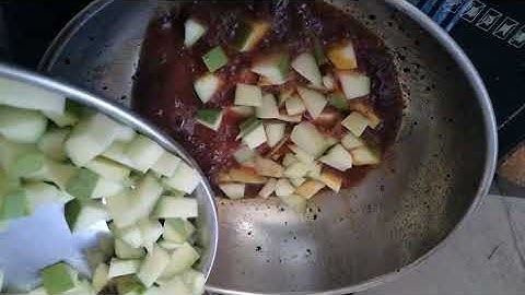 Instant mango pickle 😋