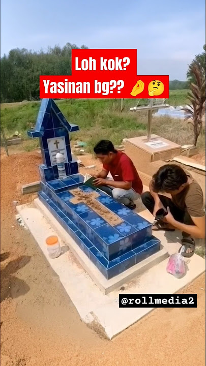 Ziarah Ke Makam Kristen, Tapi Baca Doanya seperti orang Yasinan? #ziarahkubur #kuburan #pemakaman