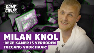 MILAN KNOL vertelt PRIMEUR tijdens PRIVÉ TOUR VILLA | GAME CAVES #S3E3