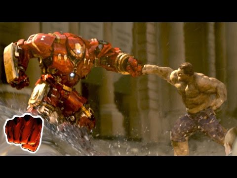 Hulk vs Hulkbuster Türkçe Dublaj Dövüş Sahnesi 1080p