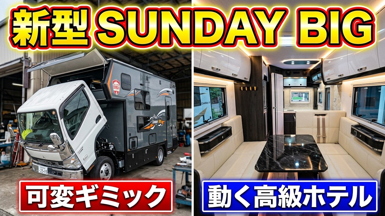 STAR LINKが標準 SUNDAY RVから BIGが登場!! #SUNDAY #SUNDAYBIG
