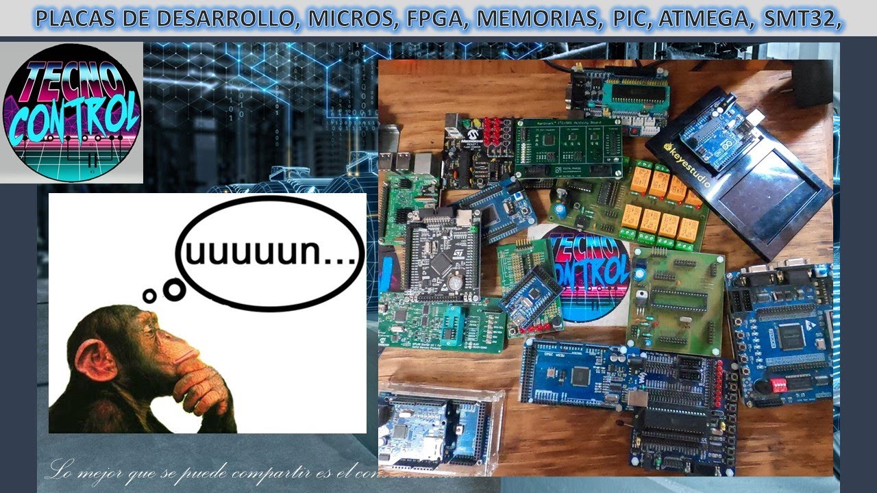 PLACAS DE DESARROLLO, MICROS, FPGA, MEMORIAS, PIC, ATMEGA, SMT32
