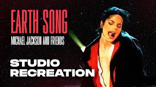 Michael Jackson - Earth Song | Michael Jackson & Friends 1999 (Studio Remake)