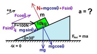 Physics - Mechanics: Applications of Newton's Second Law (9 of 20)